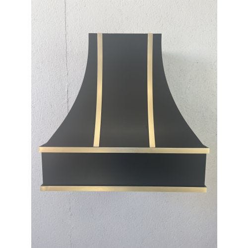 Curved With Brass Strapping #3127