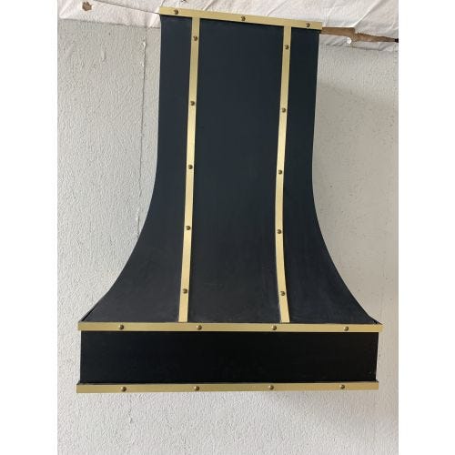 Curved With Brass Buttons #3074