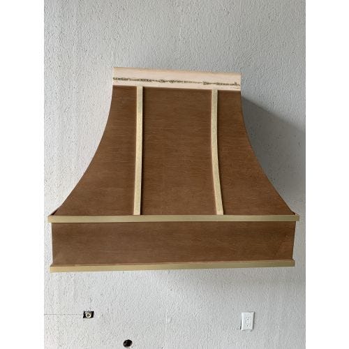 Curved With Brass Strapping #3462