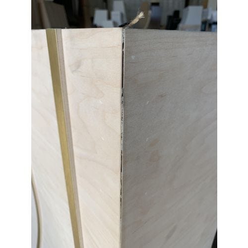 Curved With Brass Strapping #3493