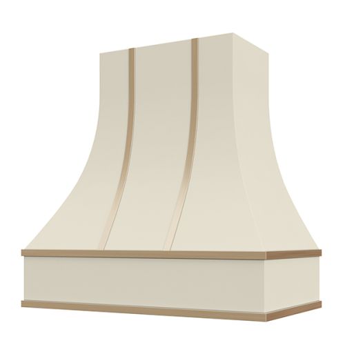 Curved With Brass Strapping