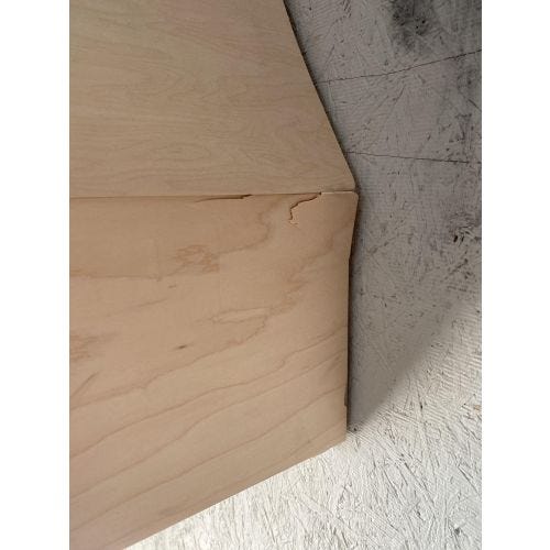Curved With Brass Strapping #4188