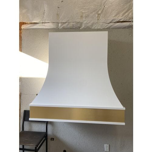 Curved With Brass Apron #4207