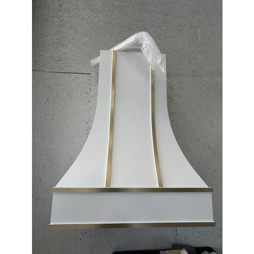 Curved With Brass Strapping #4480