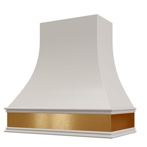 Curved With Brass Apron