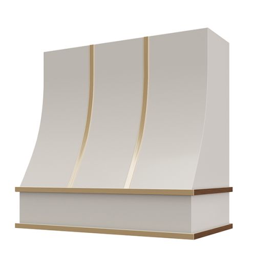 Sloped With Brass Strapping