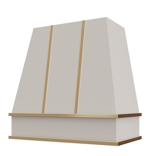 Tapered With Brass Strapping