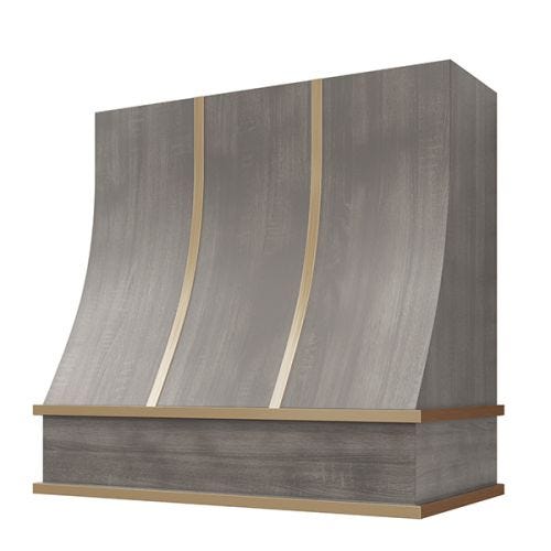 Sloped With Brass Strapping