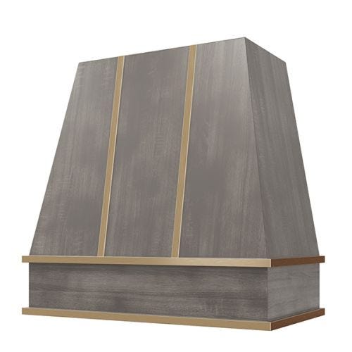 Tapered With Brass Strapping